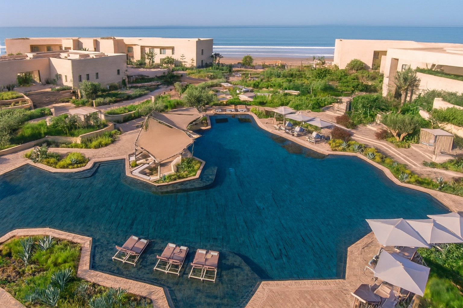 Fairmont Residences Taghazout — piscine